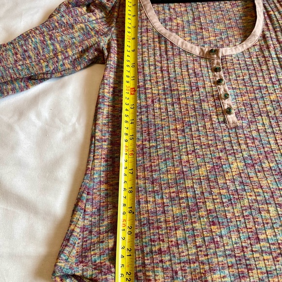 Anthropologie Long Puff Sleeve Scoop Neck Size Small - Picture 10 of 15